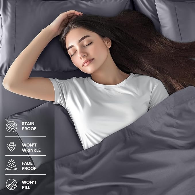 Utopia Bedding Full Bed Sheets Set - Image 4