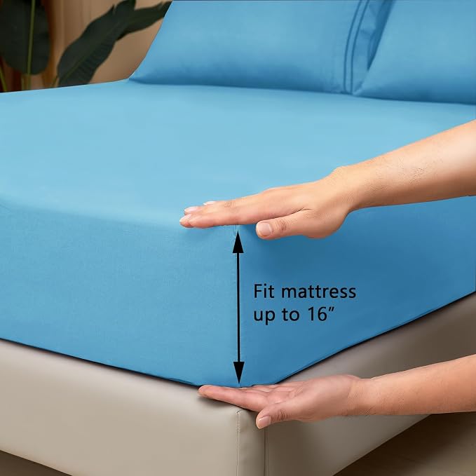 Mejoroom California King Size Sheet Set - Image 3