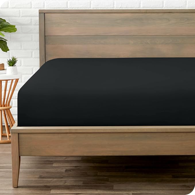 Bare Home Fitted Bottom Sheet King Size by BareHome