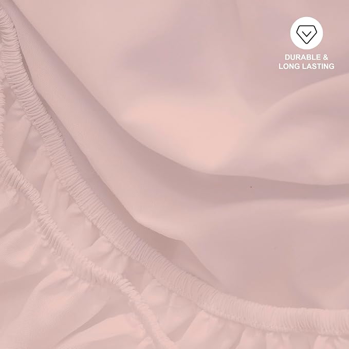Hotella 100% Microfiber California King Size Fitted Sheet Only, Machine - Image 6