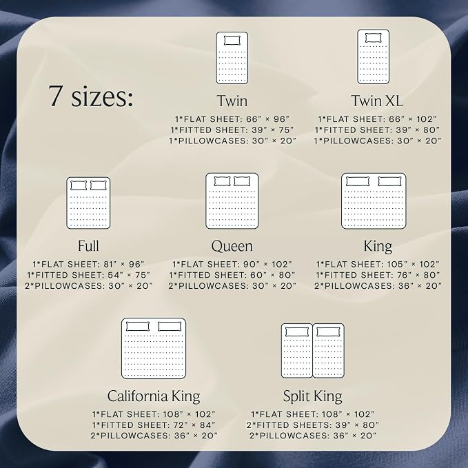 LuxClub 4 PC Full Sheet Set, Breathable Luxury Bed Sheets, Deep Pockets 18" - Image 4