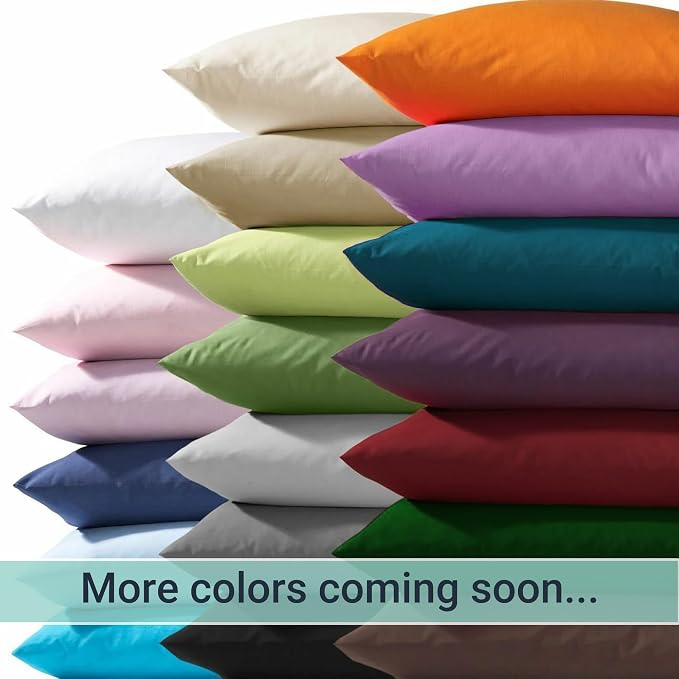 ZPECC Navy Pillow Cases King Size Set of 4, 20x36 Envelope Closure Pillowcases - Image 7