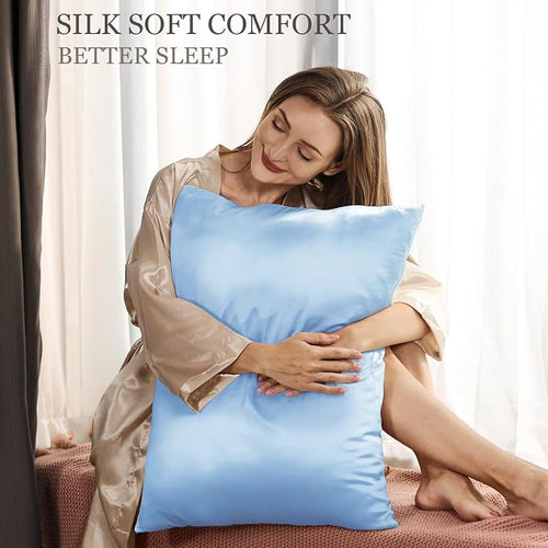 Adubor 100% Mulberry Silk Pillowcase - Image 2