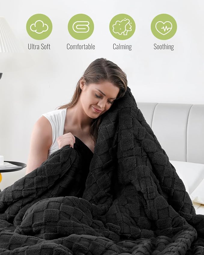 Uttermara Weighted Blankets for Adults Queen Size, 20lbs 60x80 inches Blanket - Image 4