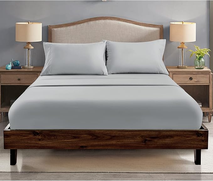 FreshCulture Queen Fitted Sheets, Bulk Pack of 6, Deep Pocket, Soft Microfiber - Image 7
