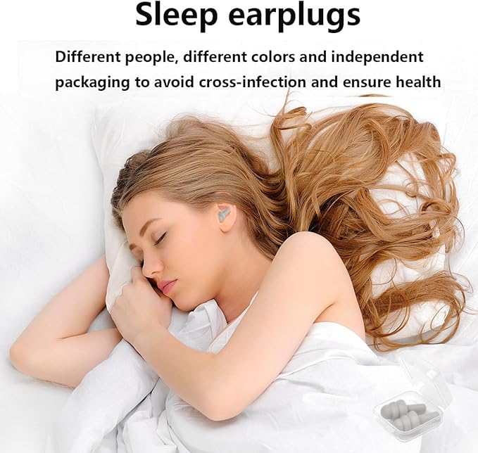 Earplugs for Sleeping Noise Cancelling, Reusable Ear Plugs– Super Soft - Image 5