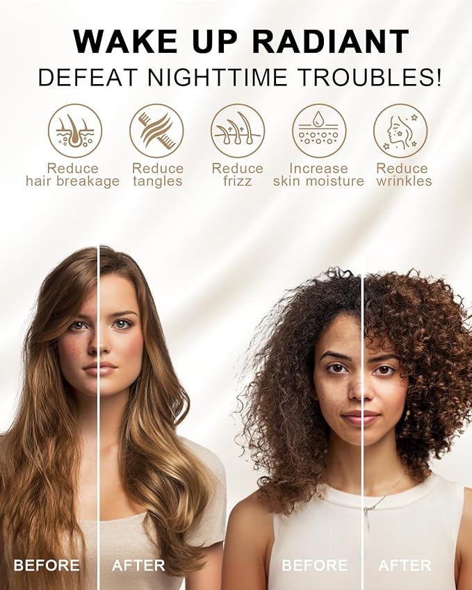 THXSILK Set of 2 100% Mulberry Silk Pillowcase - Image 4
