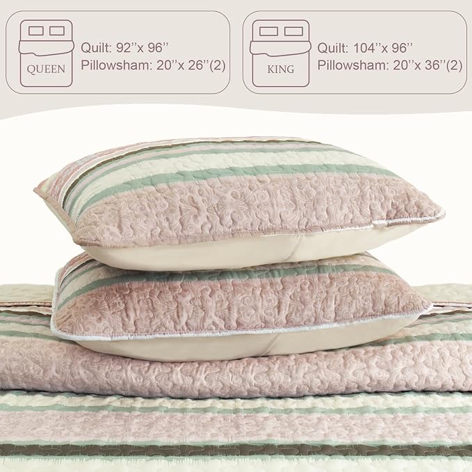 Exclusivo Mezcla Reversible Boho Quilts King Size - Image 6