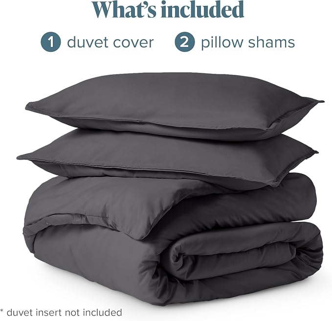 Bare Home Bedding Duvet Cover California King Size - Image 9