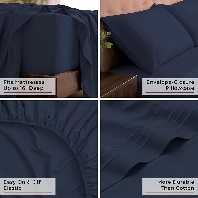 Mellanni King Sheets Set - Image 5