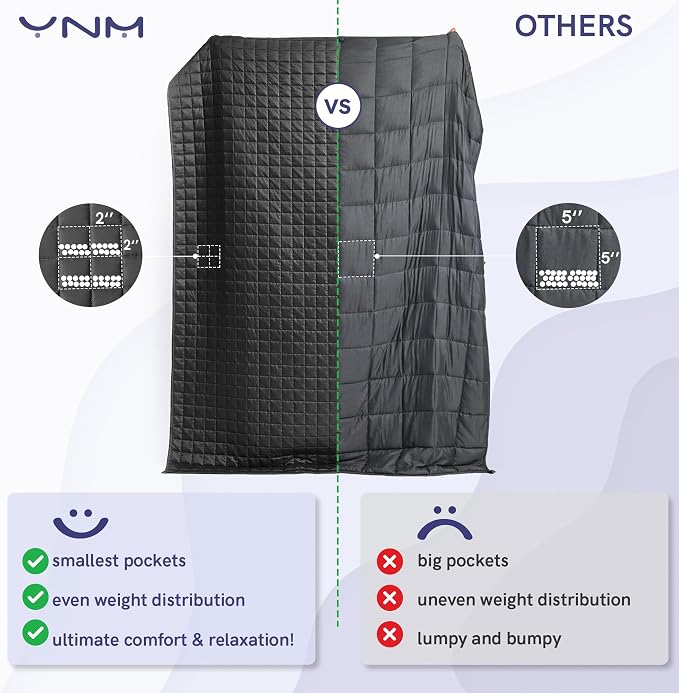 YnM Cotton King Size Weighted Blanket - Image 7
