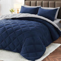MUXHOMO 7 Pieces Oversized Queen Comforter Set, Reversible Bed in a Bag by MUXHOMO