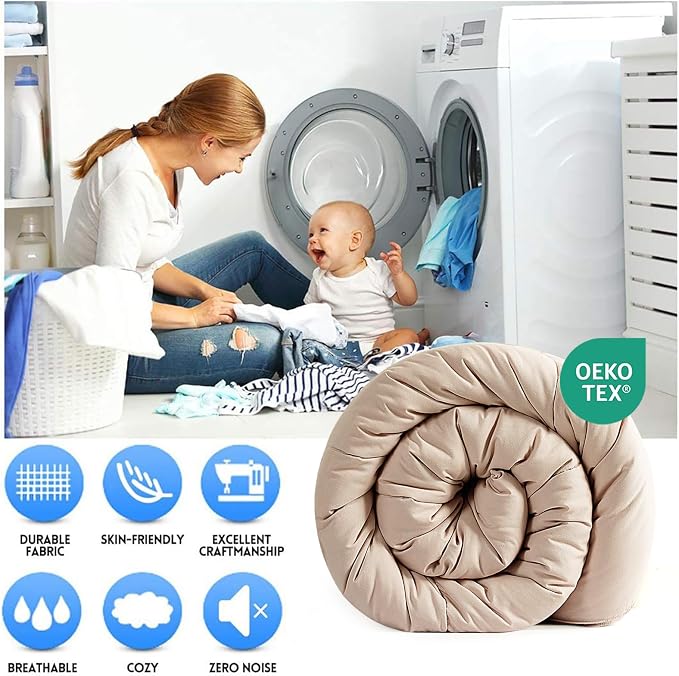 EASELAND California King Down Alternative Comforter - Image 2