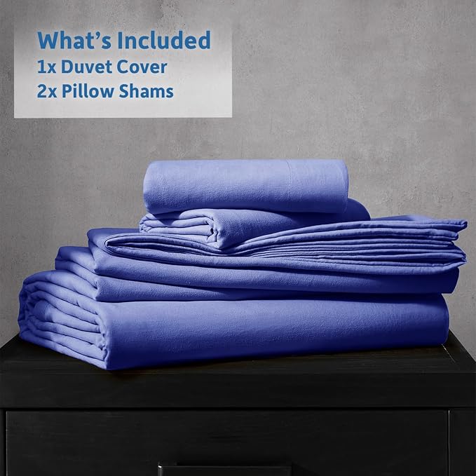 Nestl Royal Blue California King Duvet Cover Sets - Image 9