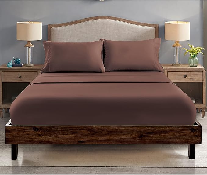 FreshCulture Full Fitted Sheets, Bulk Pack of 6, Deep Pocket, Soft Microfiber - Image 7