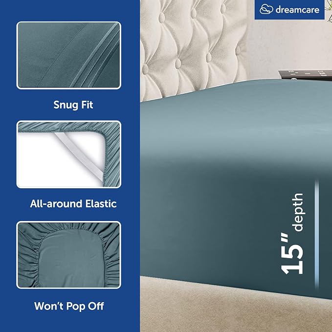 DREAMCARE Queen Sheet Set - Image 6