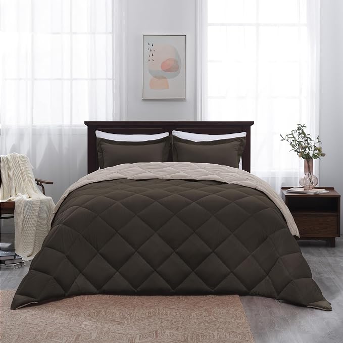 Basic Beyond California King Comforter Set, 1 Comforter 104"x96" and 2 Pillow - Image 8