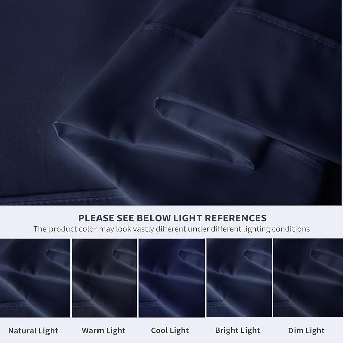 Maple&Stone King Flat Sheet 6 Pack, Premium Soft & Breathable, Brushed - Image 4