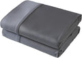 Flat Sheet Only 2 Pack, Calking Size 400 Thread Count 100% Egyptian Cotton Flat by ShunjieHome