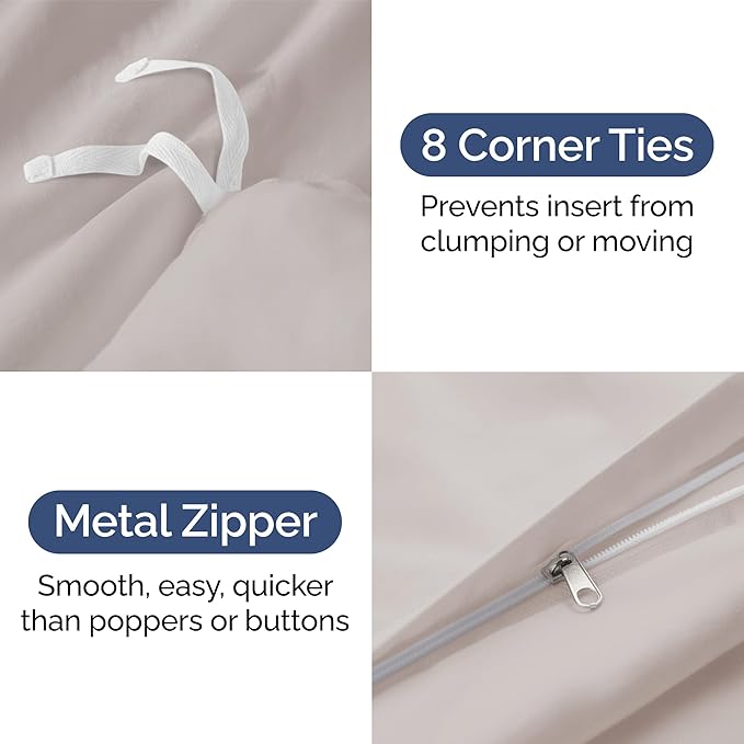 Duvet Cover Queen Size Set - Image 4