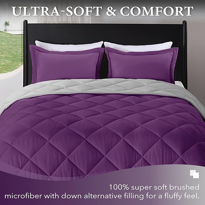 downluxe Queen Comforter Set - Image 2