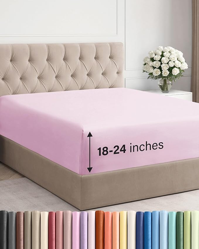 Extra Deep Cal King Fitted Sheet by CGKUnlimited