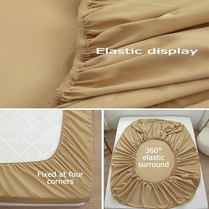 Bedding Full Size Fitted Sheet Only - Image 4