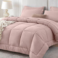 Sasttie Full Size Comforter Sets, 7 Pieces Bed in a Bag Full, Complete Bedding by SASTTIE