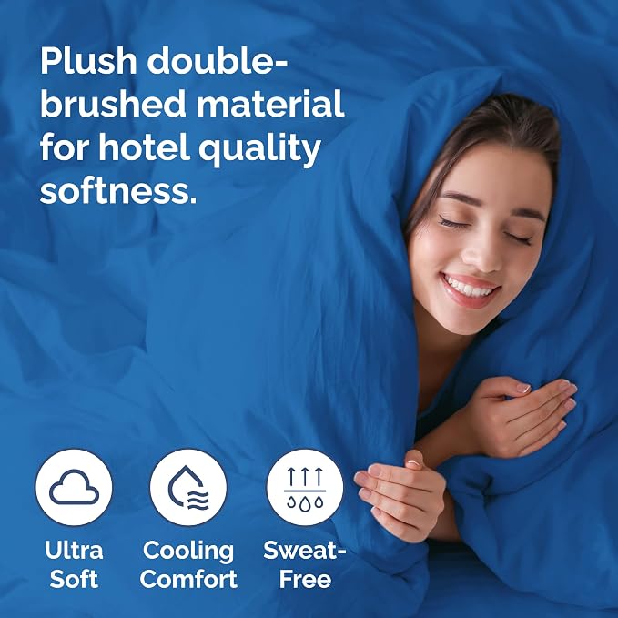 Duvet Cover Cal King Size Set - Image 3