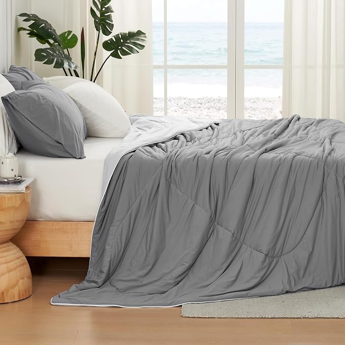 Cozy Bliss Cooling Comforter King XL Size, Cooling Blankets - Image 5