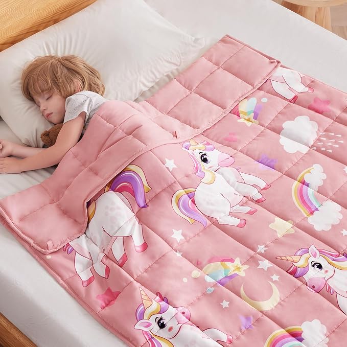 anfie Weighted Blanket Kids Weighted Blanket Cooling Blanket - Image 2