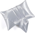 Satin Pillowcases with Zipper （20x36）, King Size Pillowcases Set of 2, Light by HommxJF