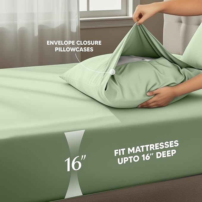 Utopia Bedding Twin Sheet Set – 3 Piece Bed Sheets - Image 4