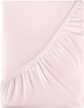 Royale Linens 400 Thread Count 100% American Grown Cotton Fitted Sheet Full Size by ROYALELINENS
