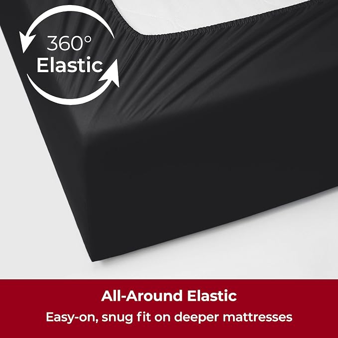 Mellanni Extra Deep King Sheets - Image 5