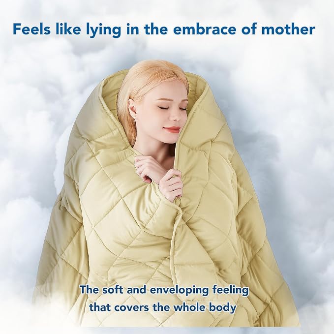 Topcee Weighted Blanket Cooling Throw Heavy Blanket - Image 4