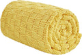 Knitted Weighted Blanket for Adult, No Beads Heavy Blanket 50” x 60'' 10lbs by Unknown