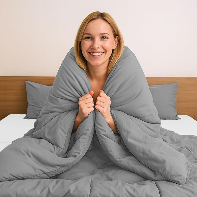 Pure Bedding Duvet Cover Queen Size - Image 6