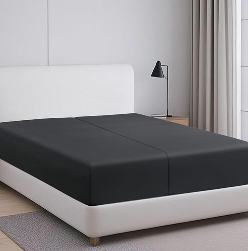 2-Pack 100% Egyptian Cotton Fitted Sheet TwinXL Size, 600 Thread Count Cotton by ZaizaiHome