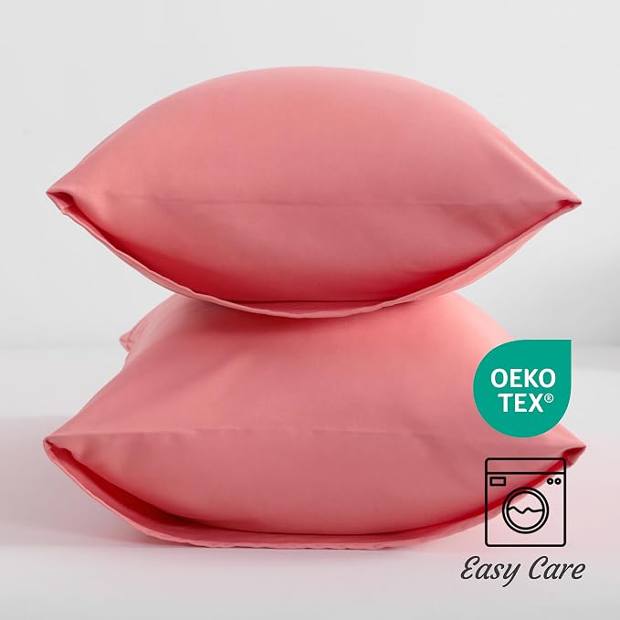 NTBAY King Pillow Cases Set of 2, 2 Pack Brushed Microfiber 20x40 Pillow Cases - Image 3