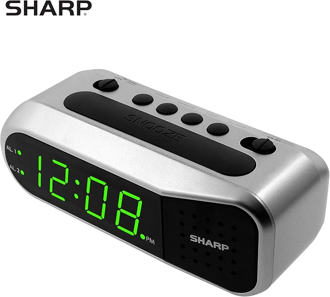 Sharp Digital Alarm Clock - Image 6