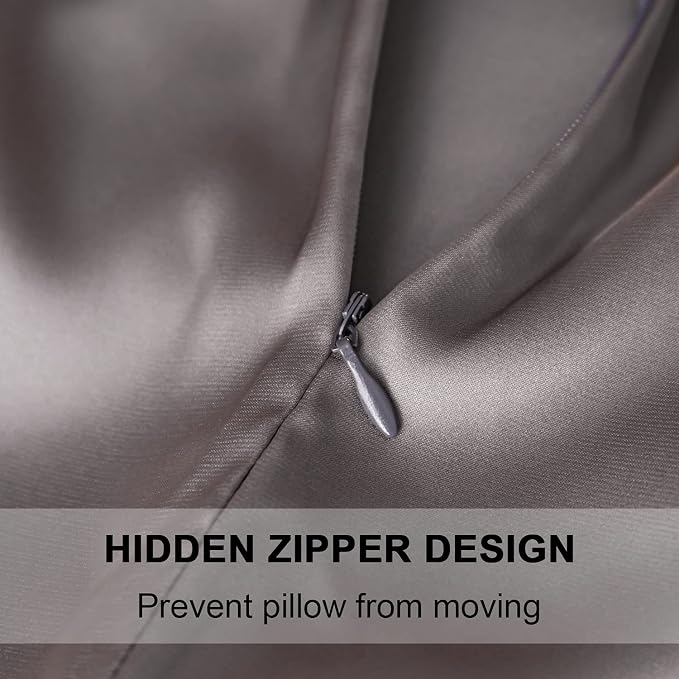 Mulberry Silk Pillowcase for Hair and Skin, Queen Size Cooling Silk Pillow Case - Image 2