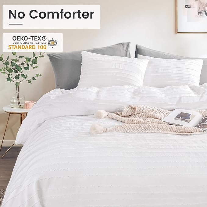 NEXHOME PRO Twin Duvet Cover, Soft and Lightweight 100% Washed 100% Washed - Image 6