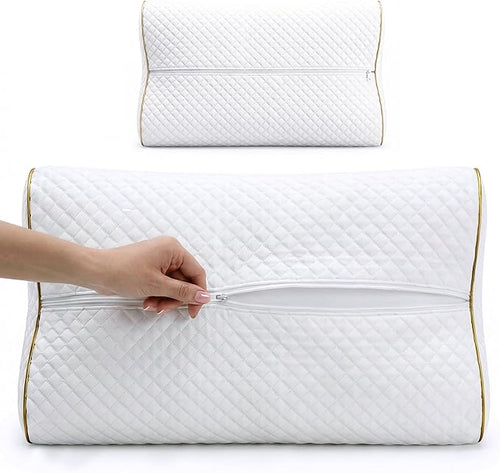 4-Layer Queen, Contour Pillow, Side Sleeper, Orthopedic, Neck Support, Pillow - Image 2
