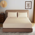 100% Egyptian Cotton Fitted Sheet Twin-XL/Split King Size, 600 Thread Count by ZaizaiHome