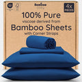 Bambaw 4 PCS - Full 100% Viscose Derived from Bamboo Cooling Sheet Set by Bambaw