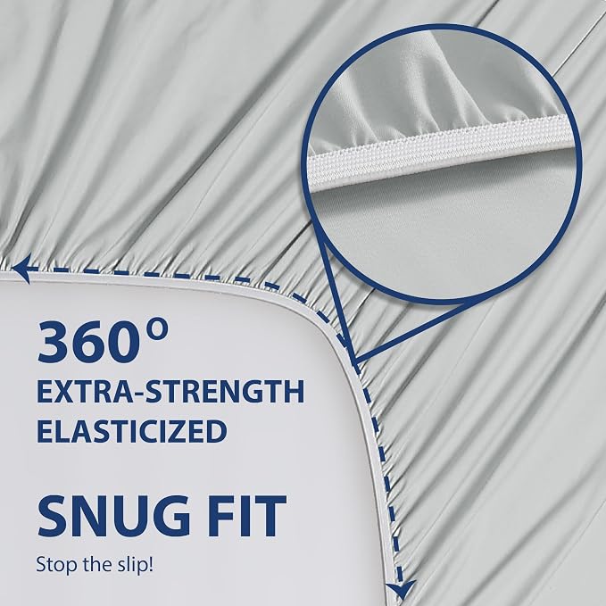 Cathay Home King Fitted Sheet - Image 4