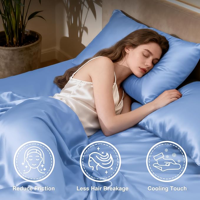 Love's cabin Satin Queen Sheets Set - Image 3