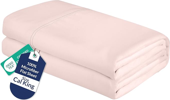 Royale Linens California King Flat Sheet by ROYALELINENS
