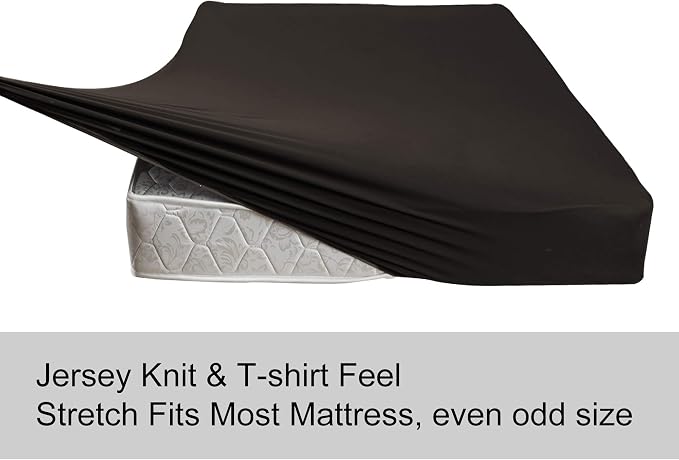 Soft Stretch Twin Fitted Sheet Only - Image 3
